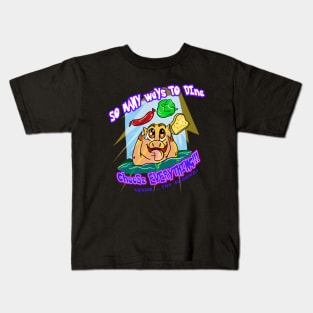 Hungry Swimming Pig Kids T-Shirt